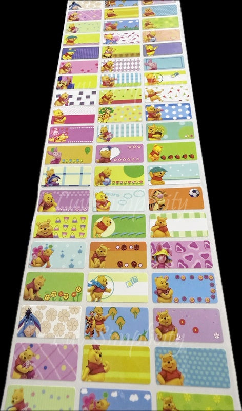 Personalised Name sticker M size 33pcs/set