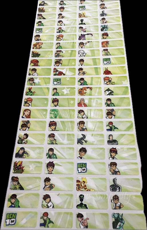 Personalised Name sticker S size 56pcs/set