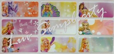 Personalised Name sticker M size 33pcs/set