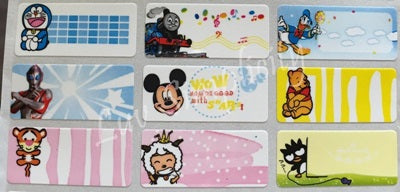 Personalised Name sticker M size 33pcs/set