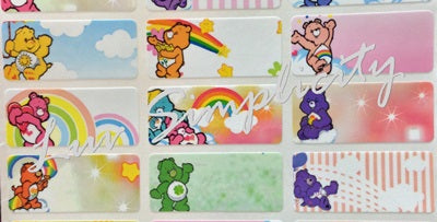 Personalised Name sticker M size 33pcs/set