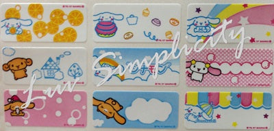 Personalised Name sticker M size 33pcs/set