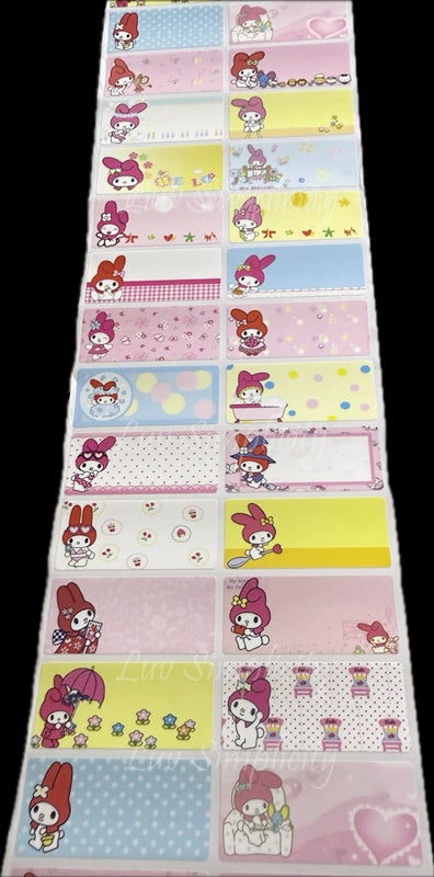 Personalised Name sticker L size 32pcs/set