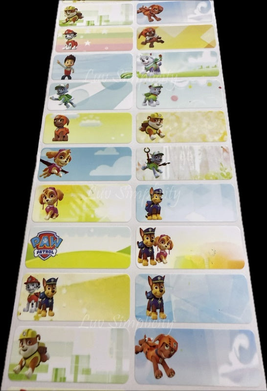 Personalised Name sticker L size 32pcs/set