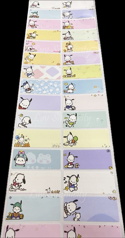 Personalised Name sticker L size 32pcs/set