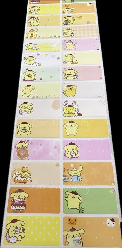 Personalised Name sticker L size 32pcs/set