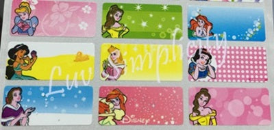 Personalised Name sticker M size 33pcs/set