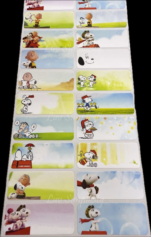 Personalised Name sticker L size 32pcs/set