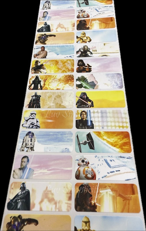 Personalised Name sticker L size 32pcs/set