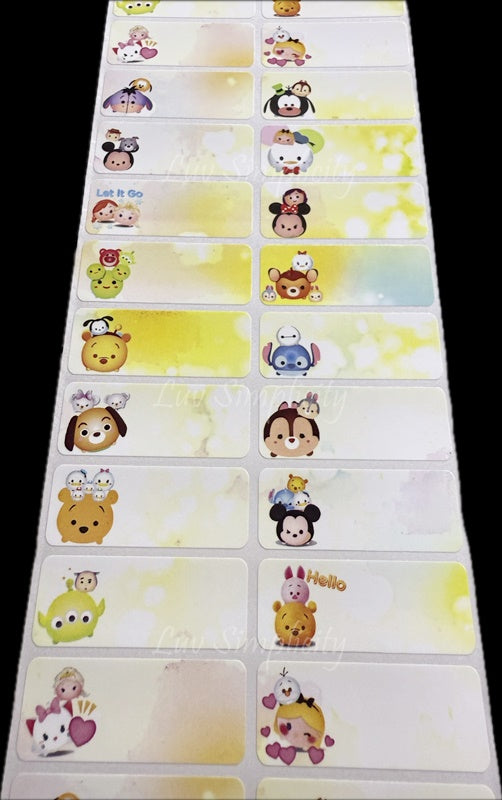 Personalised Name sticker L size 32pcs/set