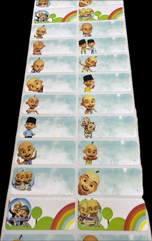 Personalised Name sticker L size 32pcs/set