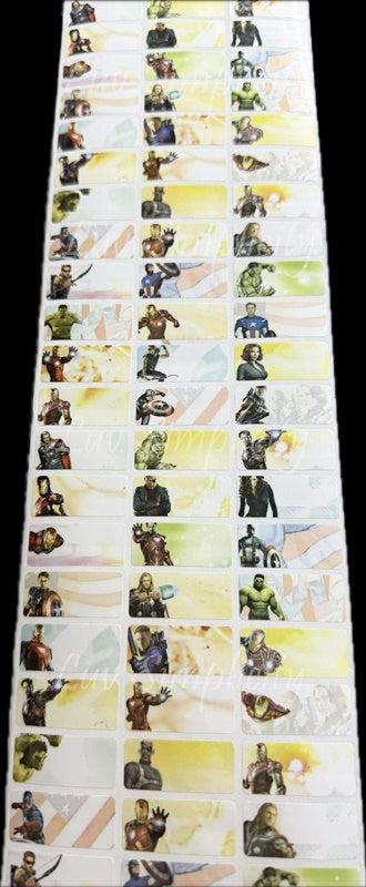 Personalised Name sticker M size 33pcs/set