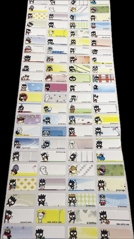 Personalised Name sticker S size 56pcs/set