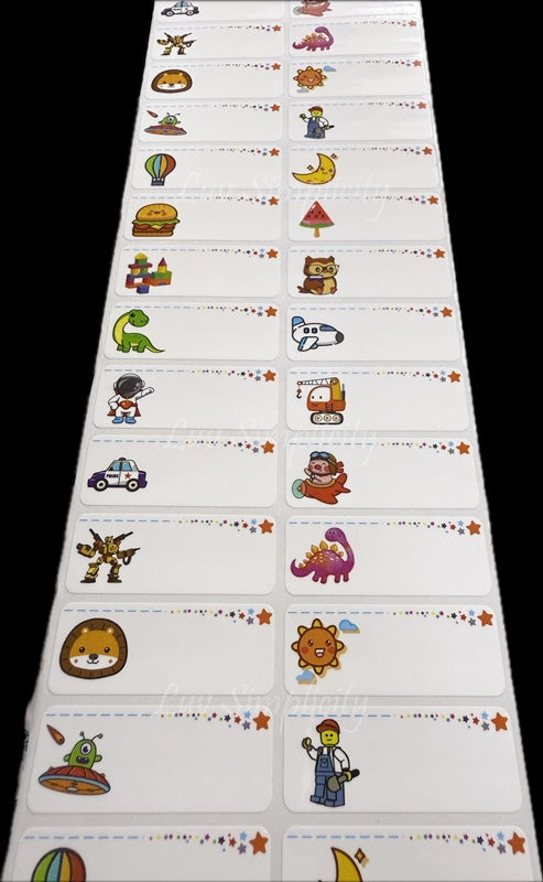 Personalised Name sticker L size 32pcs/set