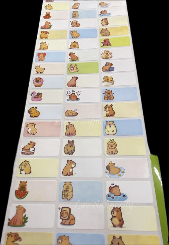 Personalised Name sticker M size 33pcs/set