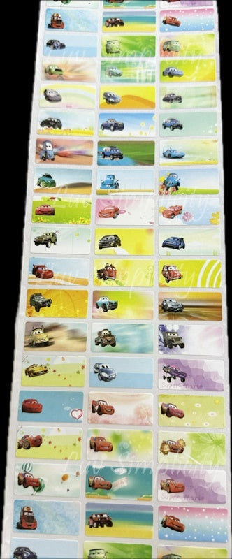 Personalised Name sticker M size 33pcs/set