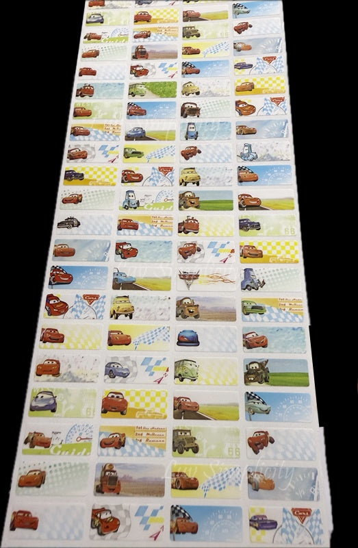 Personalised Name sticker S size 56pcs/set