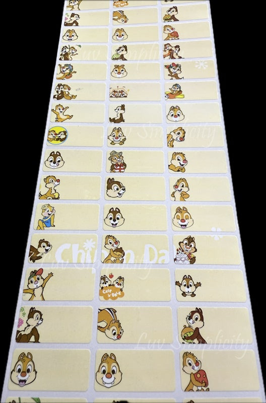 Personalised Name sticker M size 33pcs/set