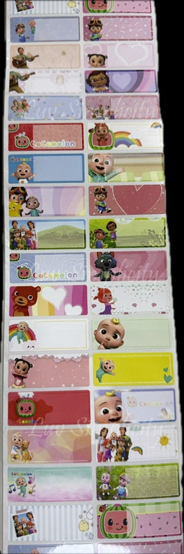 Personalised Name sticker L size 32pcs/set