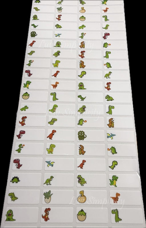 Personalised Name sticker S size 56pcs/set