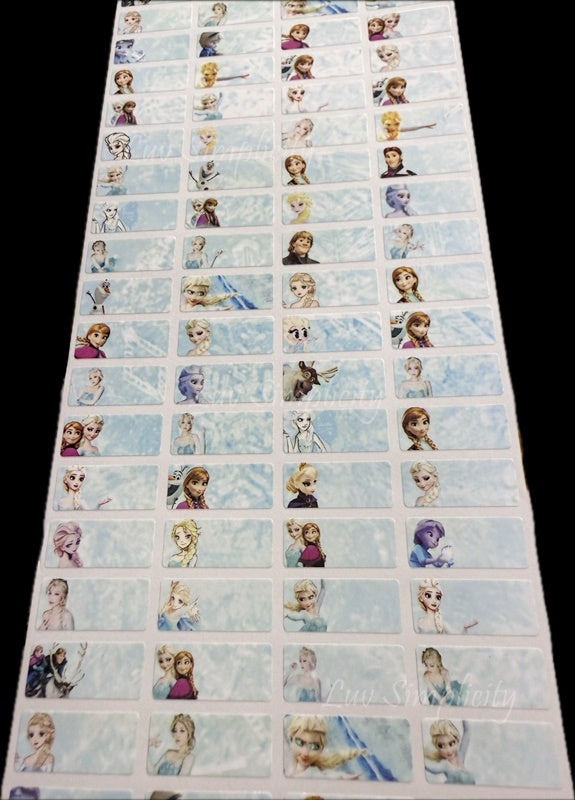 Personalised Name sticker S size 56pcs/set