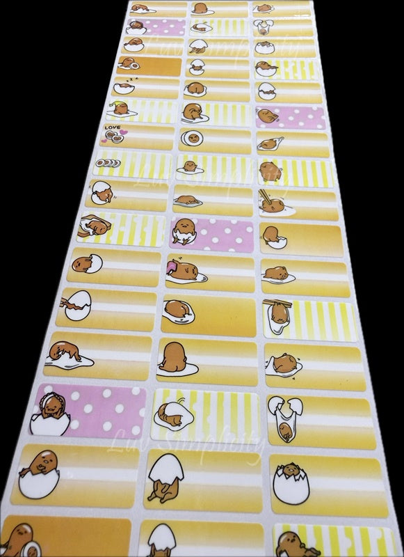 Personalised Name sticker M size 33pcs/set