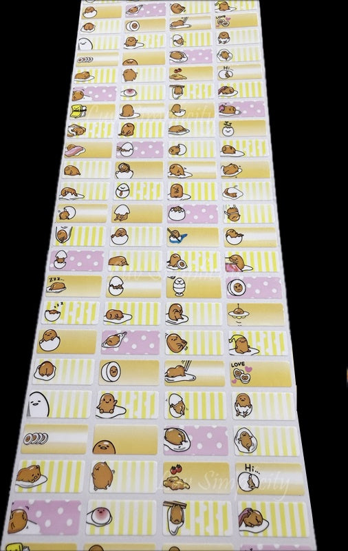 Personalised Name sticker S size 56pcs/set