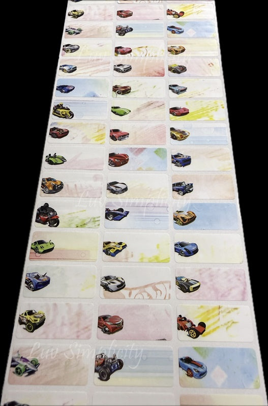 Personalised Name sticker M size 33pcs/set