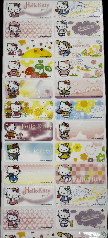 Personalised Name sticker L size 32pcs/set