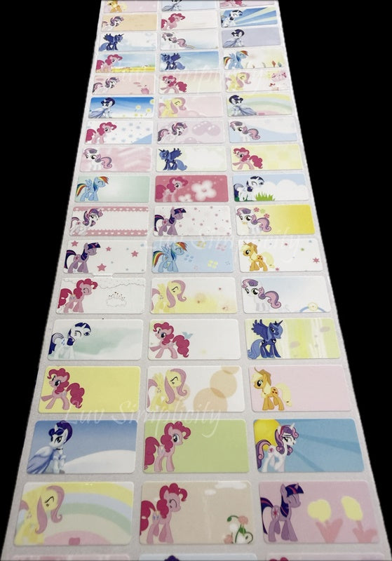 Personalised Name sticker M size 33pcs/set