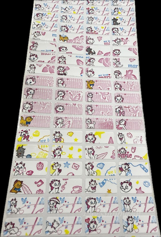 Personalised Name sticker S size 56pcs/set