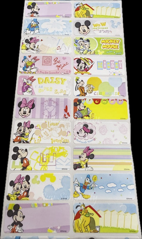 Personalised Name sticker L size 32pcs/set