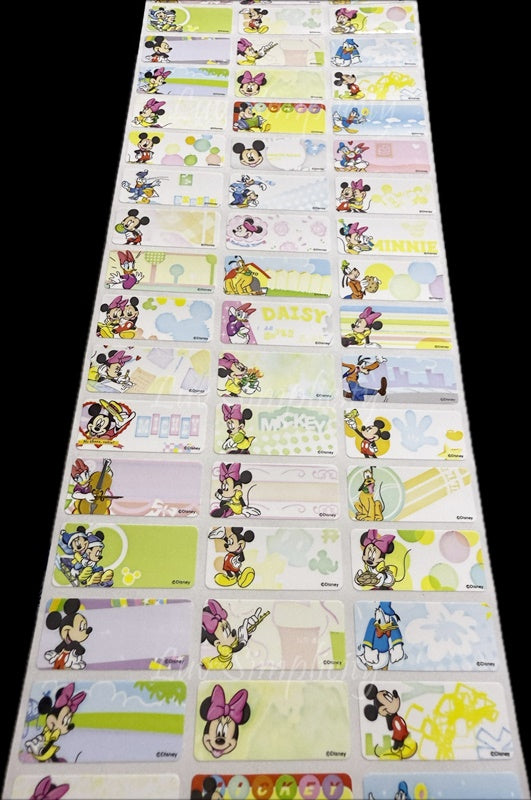 Personalised Name sticker M size 33pcs/set