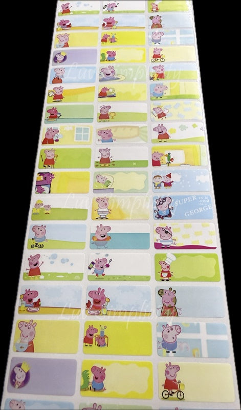 Personalised Name sticker M size 33pcs/set