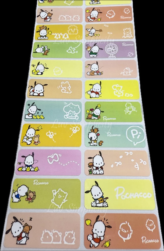 Personalised Name sticker L size 32pcs/set