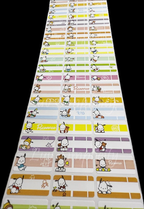 Personalised Name sticker M size 33pcs/set