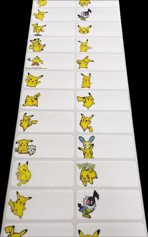 Personalised Name sticker L size 32pcs/set