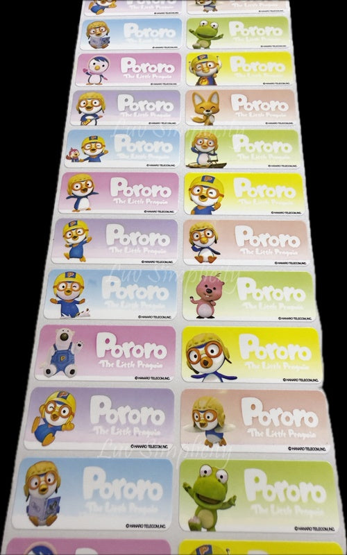 Personalised Name sticker L size 32pcs/set