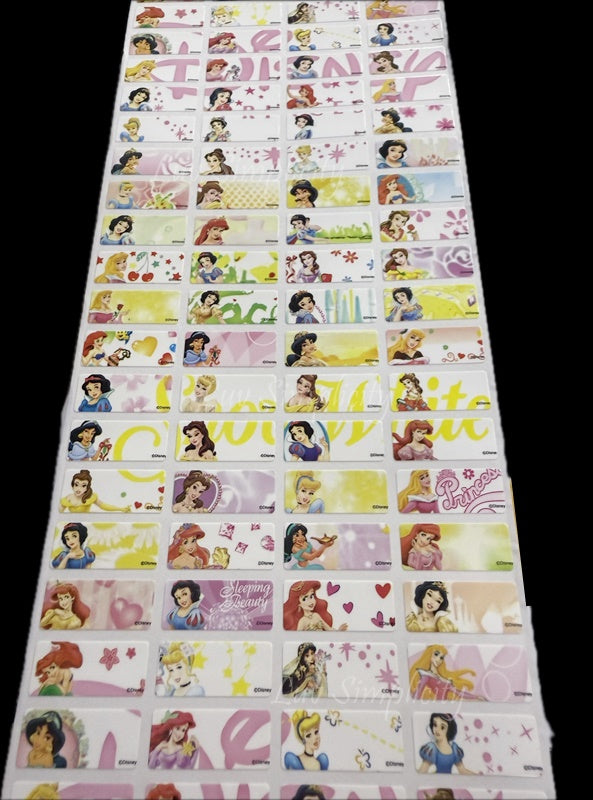 Personalised Name sticker S size 56pcs/set