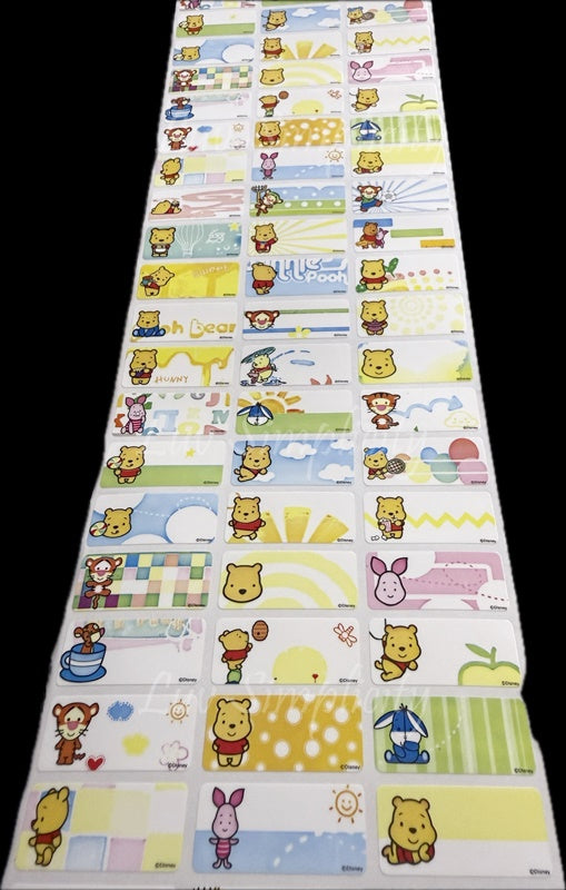 Personalised Name sticker M size 33pcs/set