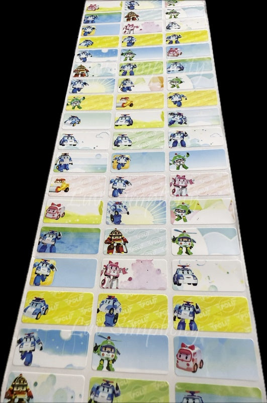 Personalised Name sticker M size 33pcs/set