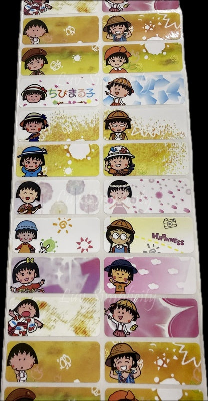 Personalised Name sticker L size 32pcs/set