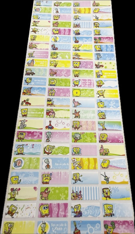 Personalised Name sticker S size 56pcs/set