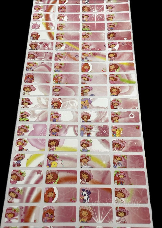 Personalised Name sticker S size 56pcs/set