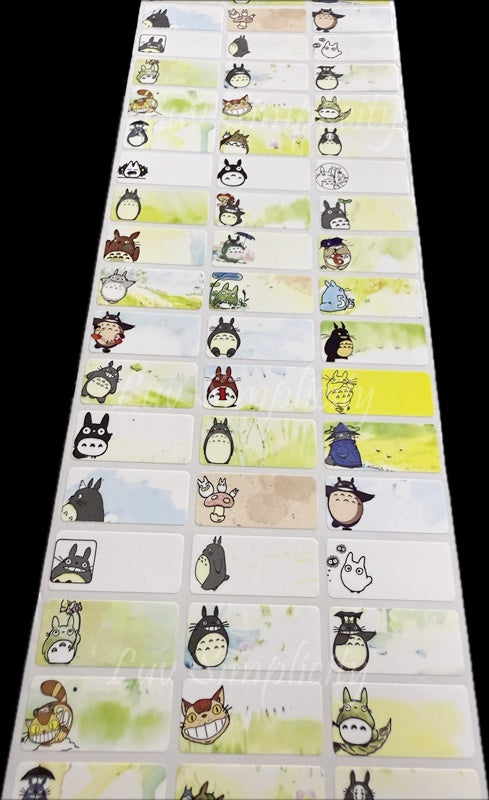 Personalised Name sticker M size 33pcs/set